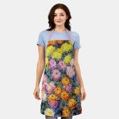 モネ – ベッド・オブ・キクラムス エプロン (着用した状態)