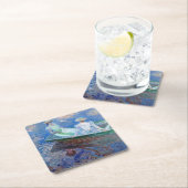モネ・ボート スクエアペーパーコースター (インサイチュ)