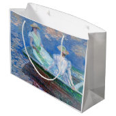モネ・ボート ラージペーパーバッグ (裏面アングル)