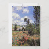 モネ – ポピー畑のレーン (正面)