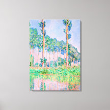 モネ – ポプラ、ピンク効果