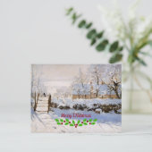 モネ – マグピー ポストカード (スタンド正面)