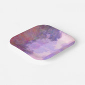 モネ – ミスティーモーニングオンザセーヌ ペーパープレート (傾斜あり)