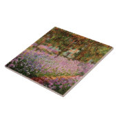 モネ – モネの庭のアイリス タイル (側面)