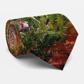 モネ – モネの庭のアイリス ネクタイ (ロール)