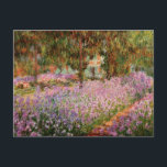 モネ – モネの庭のアイリス ポストカード<br><div class="desc">モネ – Irises in Monet's Gardenポストカード</div>