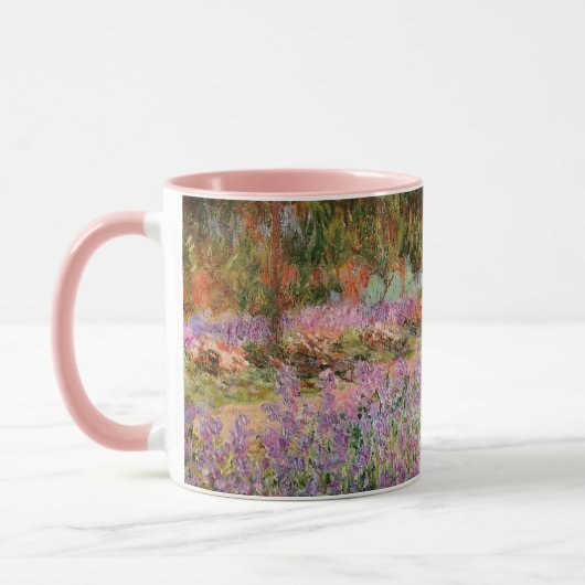 モネ – モネの庭のアイリス マグカップ (左)