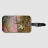 モネ – モネの庭のアイリス ラゲッジタグ (正面横)