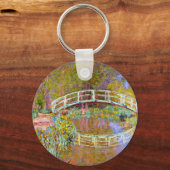 モネ – モネの庭の橋 キーホルダー (正面)