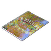 モネ – モネの庭の橋 ノートブック (左側)