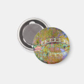 モネ – モネの庭の橋 マグネット (正面/裏面)