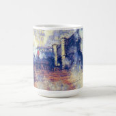 モネ – ヨーロッパの橋サンラザレ駅 コーヒーマグカップ (中央)