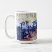 モネ – ヨーロッパの橋サンラザレ駅 コーヒーマグカップ (左)