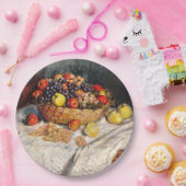 モネ – リンゴと葡萄， ペーパープレート (パーティー)