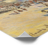 モネ – ルアーブル港 ポスター (角)