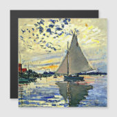 モネ – ルプティ・ジュネヴィリエの帆船 (正面/裏面)