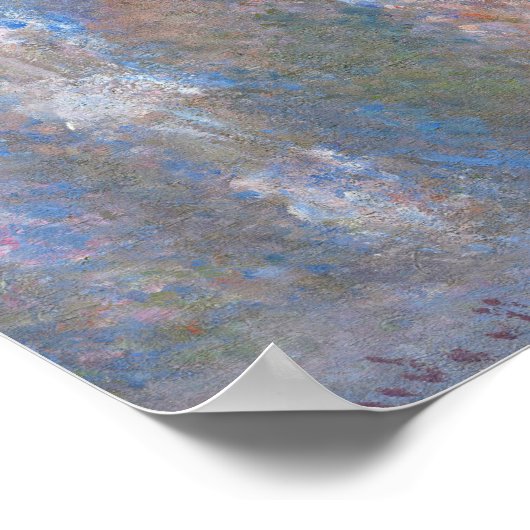 モネ – ルーアン大聖堂ザポータルモーニングフォグ ポスター (角)