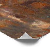 モネ、ルーアン大聖堂、西ポータル ポスター (角)