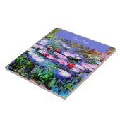 モネ – ロスネヌファレテンプレート タイル (側面)