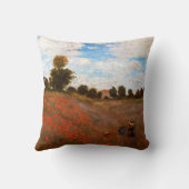 モネ – ワイルドポピー クッション (裏面)