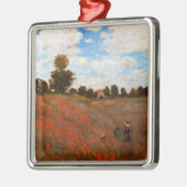 モネ – ワイルドポピー メタルオーナメント (左)