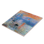 モネ – 印象、日の出 タイル (側面)