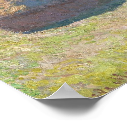 モネ – 夏の終わりヘイヤック ポスター (角)