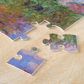 モネ，太陽のポプラ ジグソーパズル (側面)