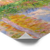 モネ – 太陽のポプラ ポスター (角)