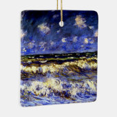 モネ – 嵐の海 セラミックオーナメント (右)