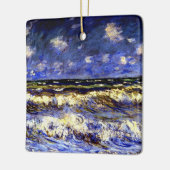 モネ – 嵐の海 セラミックオーナメント (左)