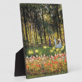 モネ – 庭の芸術家の家族 フォトプラーク (側面)