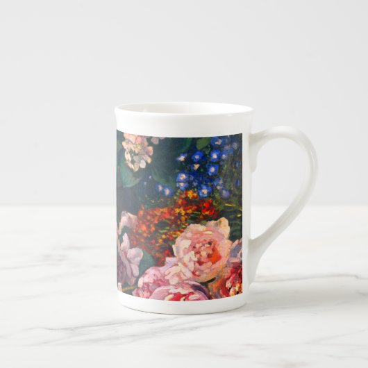 モネ 春の花 ボーンチャイナマグカップ (右)
