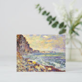 モネ – 朝の海 ポストカード (スタンド正面)