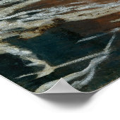 モネ – 桃の瓶 ポスター (角)