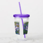 モネ《植物》スイレン アクリルタンブラー (左)