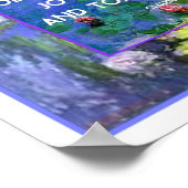 モネ《植物》スイレン ポスター (角)