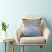 モネ – 水のユリの池（雲） クッション (椅子)