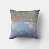 モネ – 水のユリの池（雲） クッション (裏面)