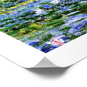 モネ – 水ゆり池&ブリッジ日本の ポスター (角)