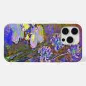 モネ – 睡蓮とアガパンツス iPhoneケース (裏面横)