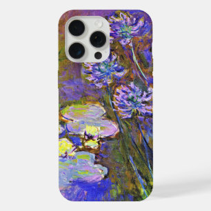 モネ – 睡蓮とアガパンツス iPhone 15 PRO MAXケース