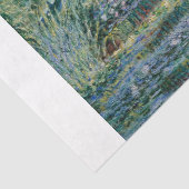 モネ – 睡蓮と橋の日本の切り離し 薄葉紙 (詳細)