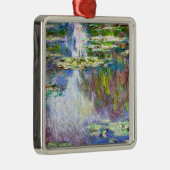 モネ – 睡蓮1907年ヴィンテージ絵画ズ、 メタルオーナメント (右)