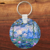 モネ：睡蓮1919絵画年、有名。 キーホルダー (裏面)