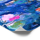 モネ:睡蓮1919 ポスター (角)