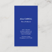 モネ – 睡蓮/ニンフェアス1919 - QRコード 名刺 (裏面)