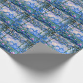 モネ – 睡蓮、ピンク、 ラッピングペーパー (角)