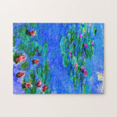 モネ – 睡蓮（赤） ジグソーパズル (横)