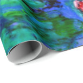 モネ – 睡蓮（赤） ラッピングペーパー (ロールコーナー)